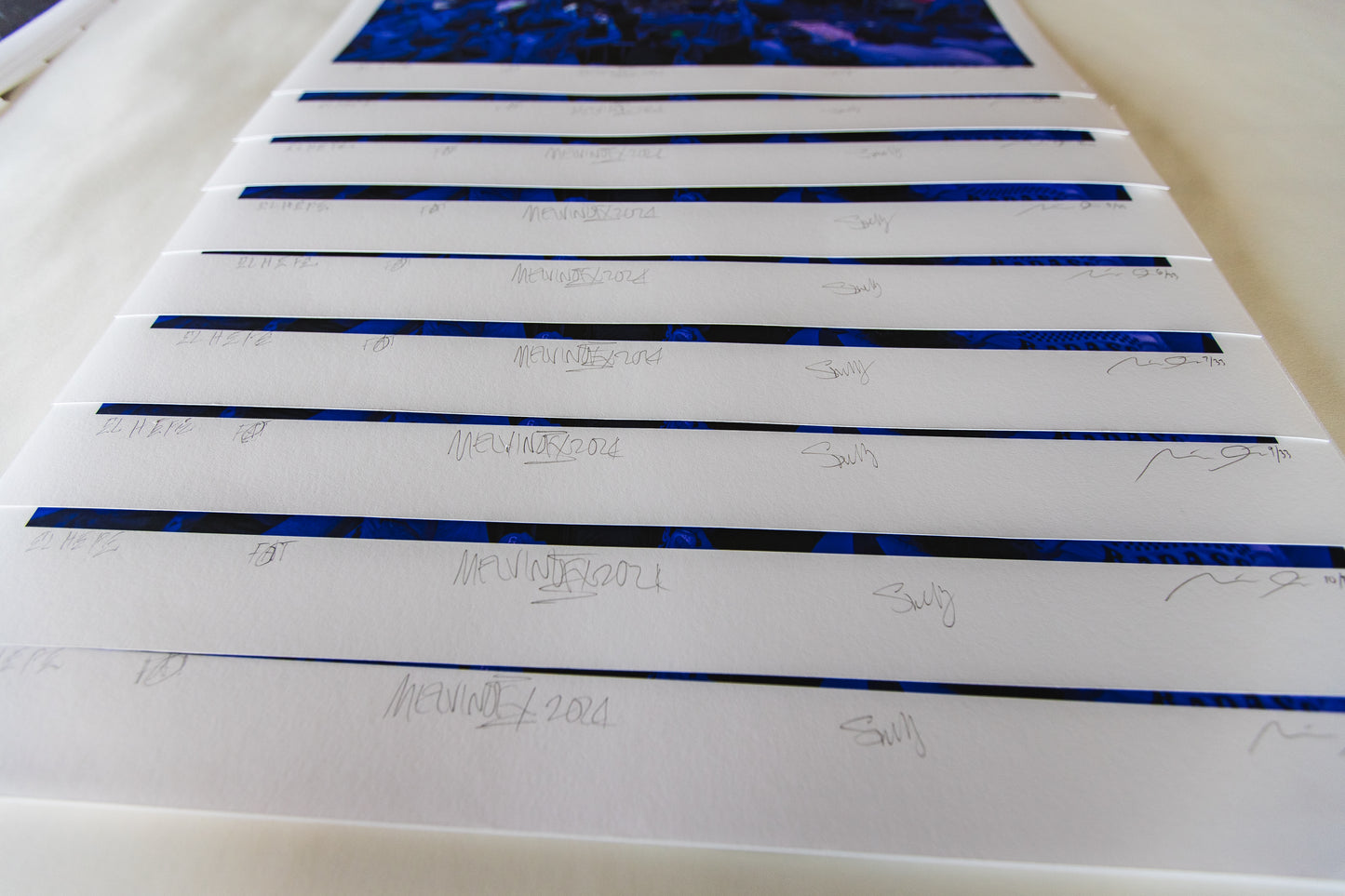 NOFX Final Tour - Orlando, FL "BLUE" **Limited Edition of only 33 SIGNED BY NOFX**